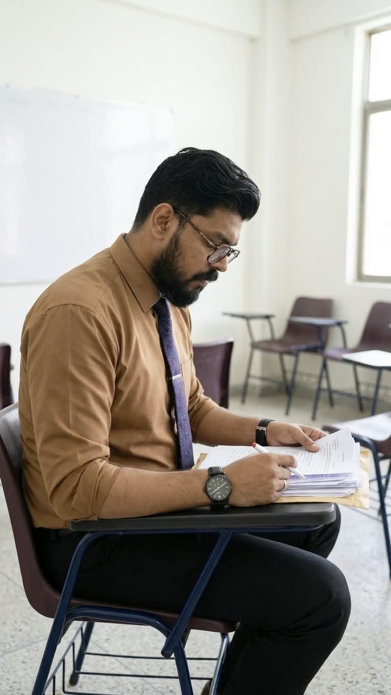 Sir Arslan Ilyas teaching literary criticism
